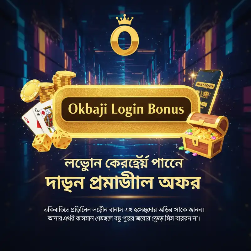 Okbaji Login Bonus Banner